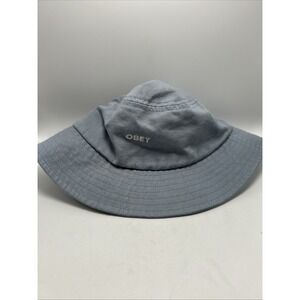 Obey Bucket Hat Blue 100% Cotton